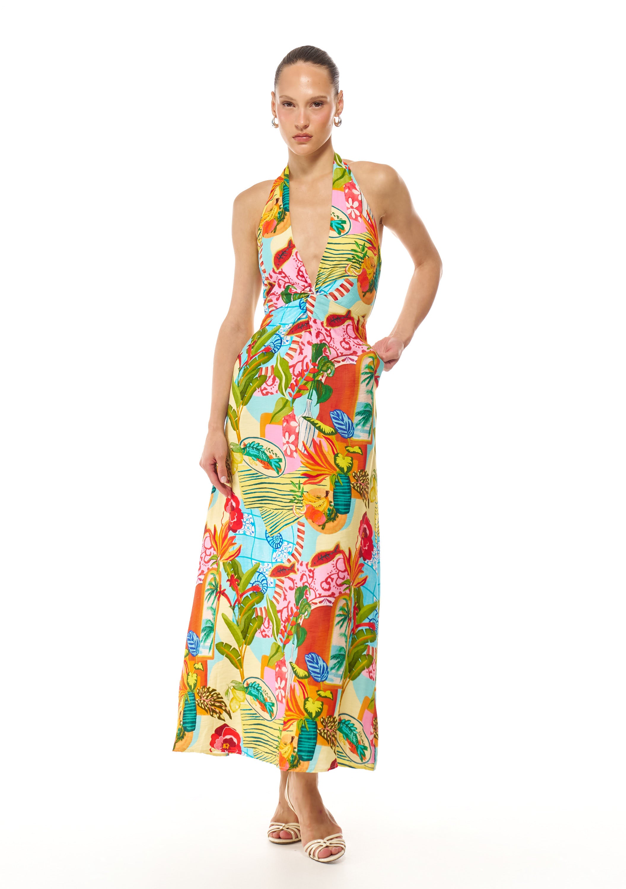 שמלת ג'ובאני | צבעוני