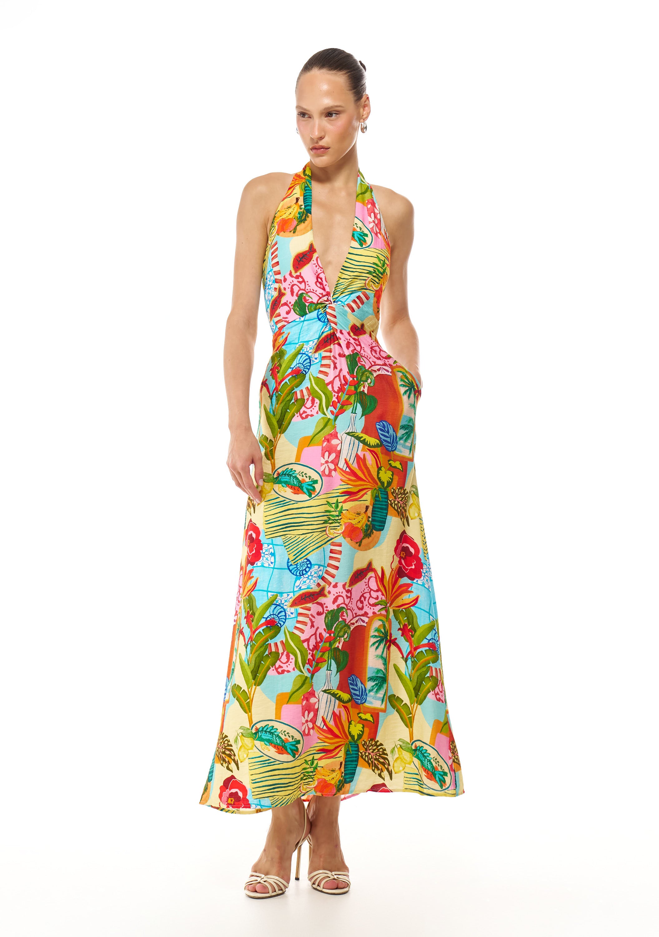 שמלת ג'ובאני | צבעוני