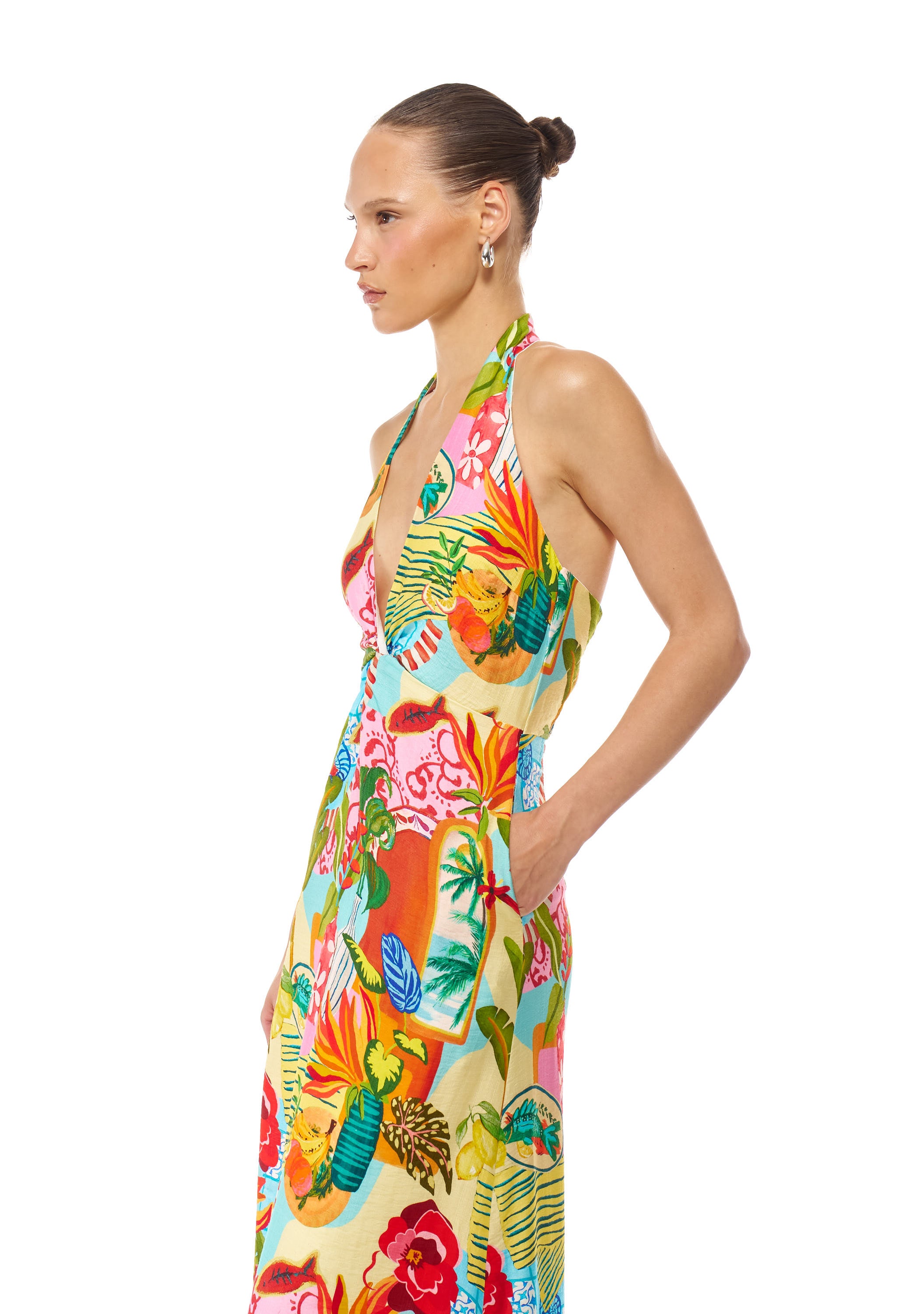 שמלת ג'ובאני | צבעוני