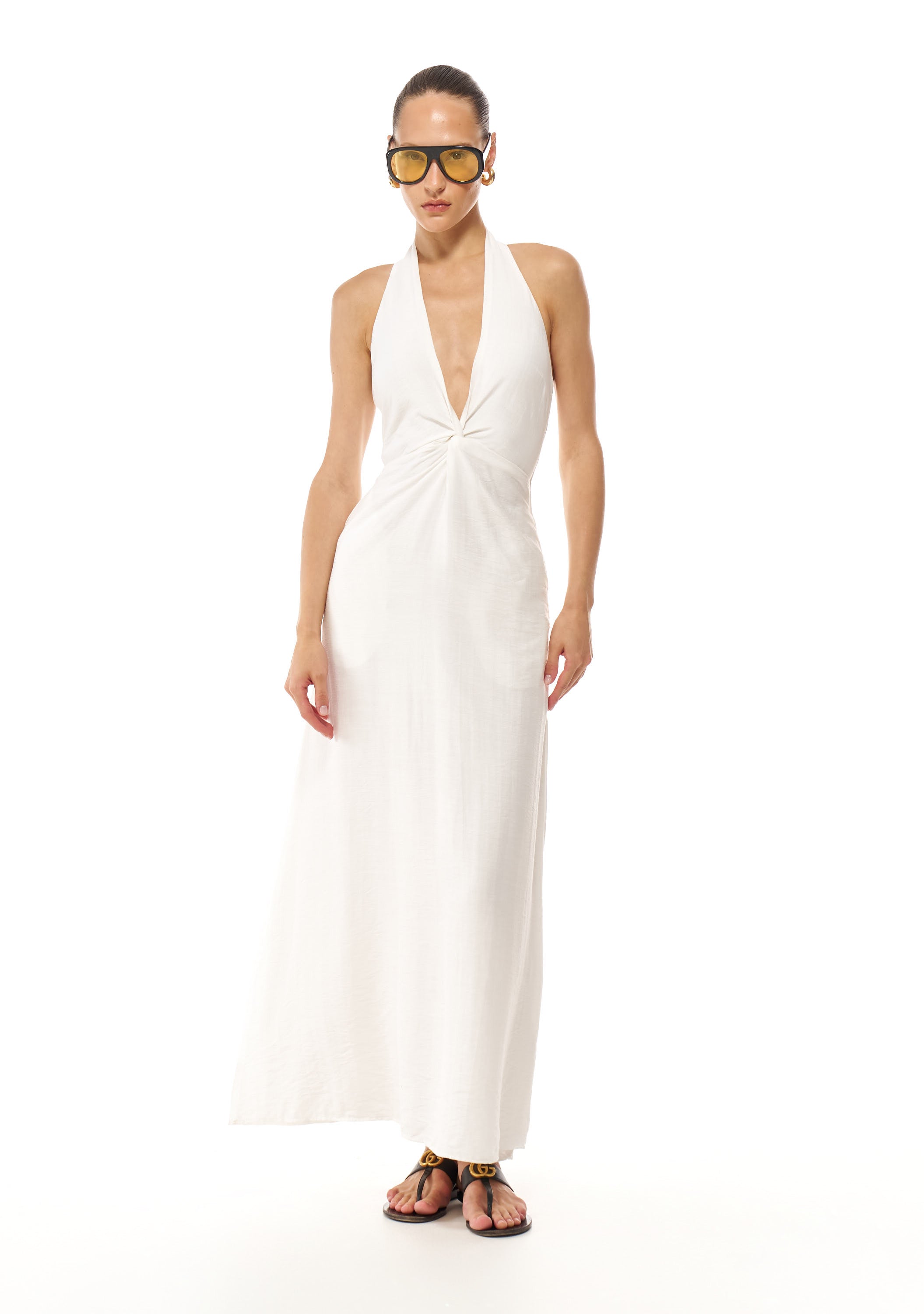 שמלת ג'ובאני | לבן