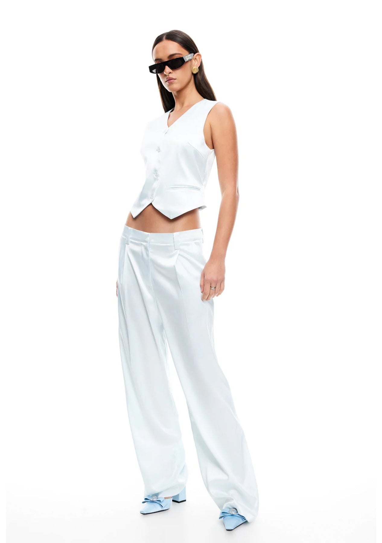 וסט קנדי | תכלת -