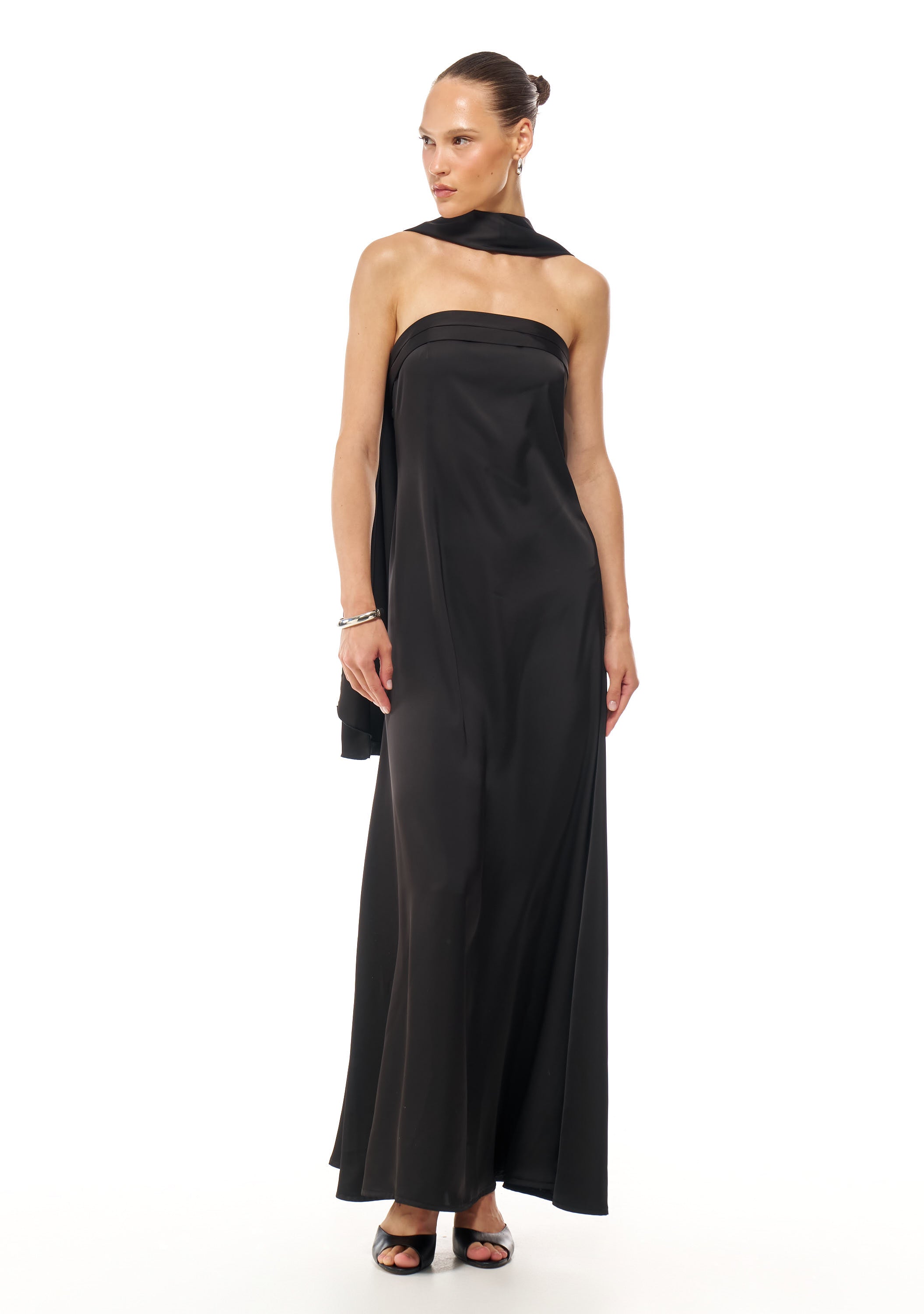 שמלת קלריס | שחור