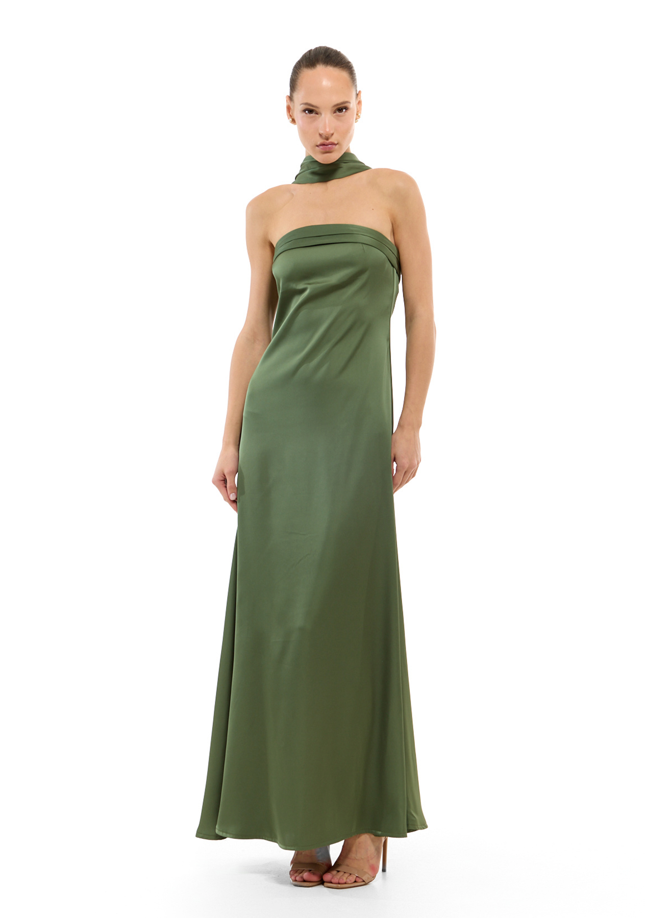 שמלת קלריס | זית