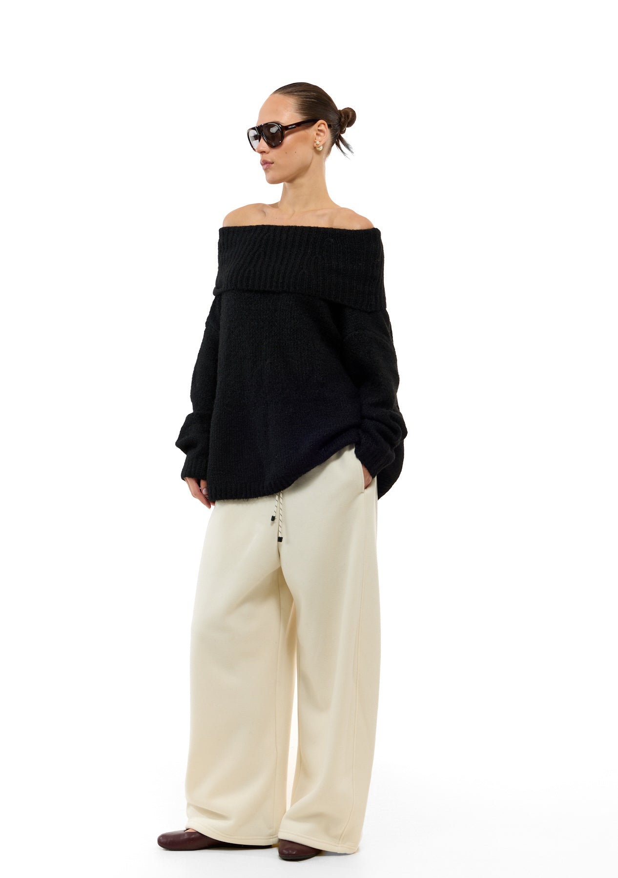 מכנסי לוסיאן | שמנת