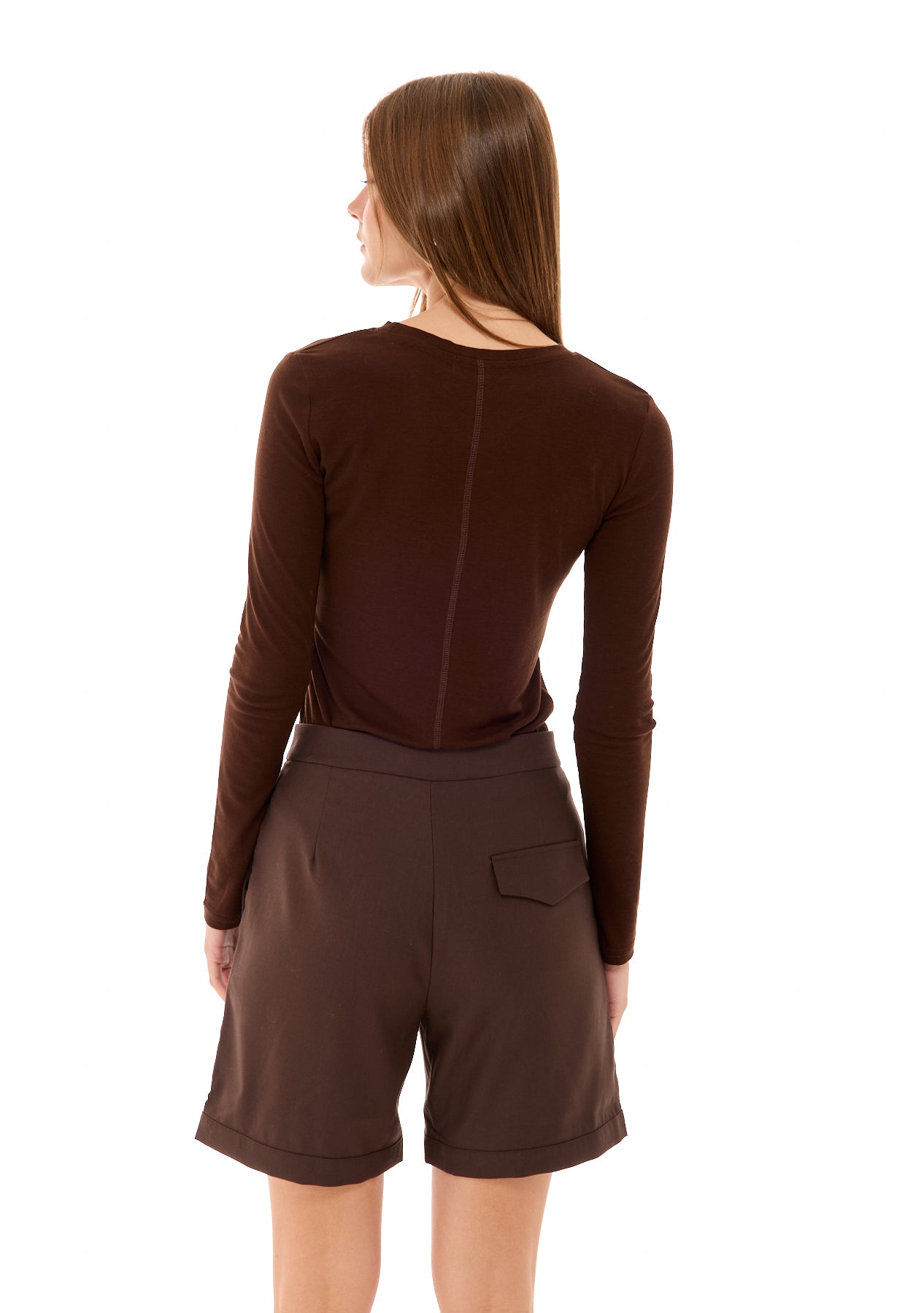 מכנסי דרו | חום