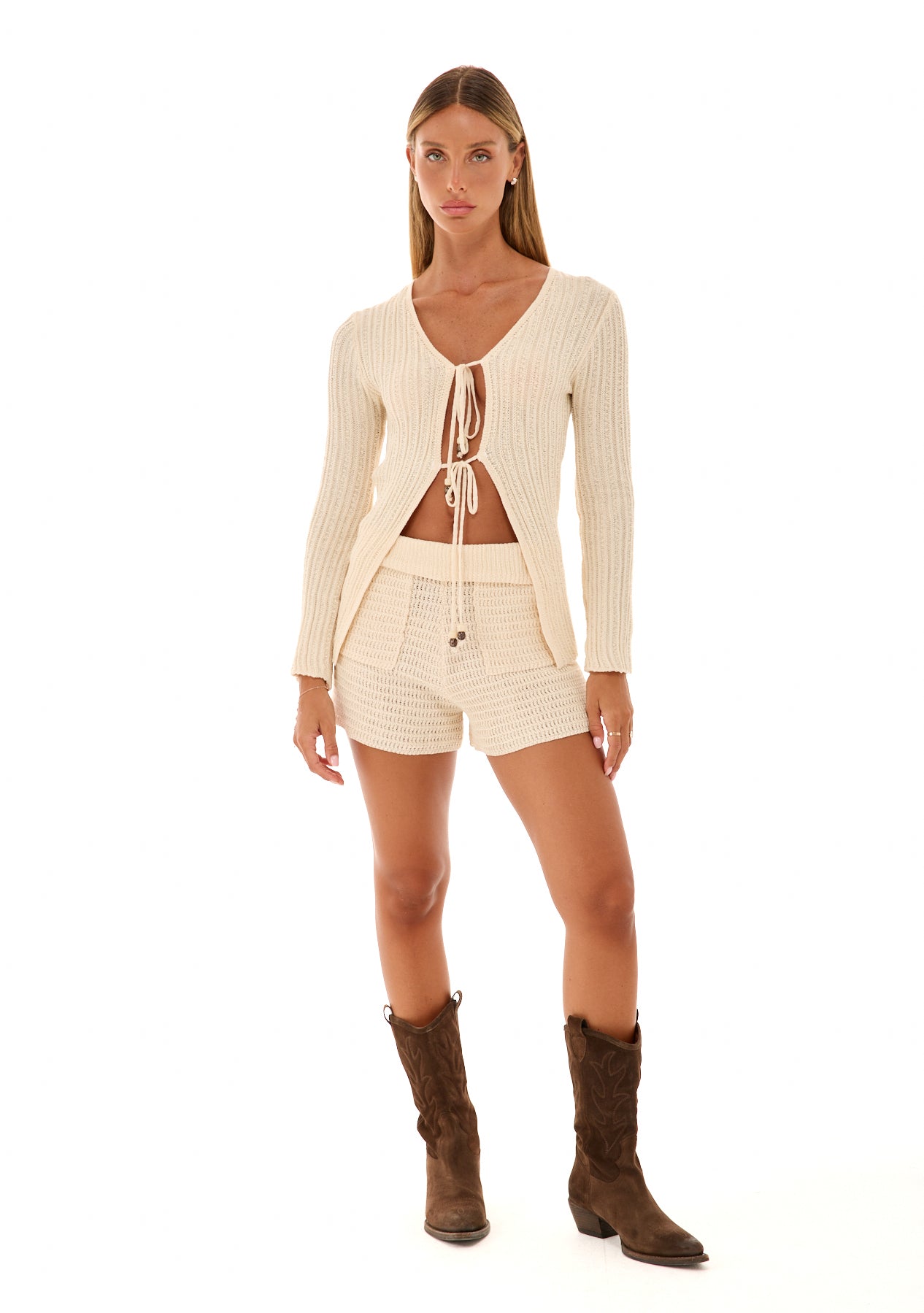 מכנסי ג'ו | שמנת