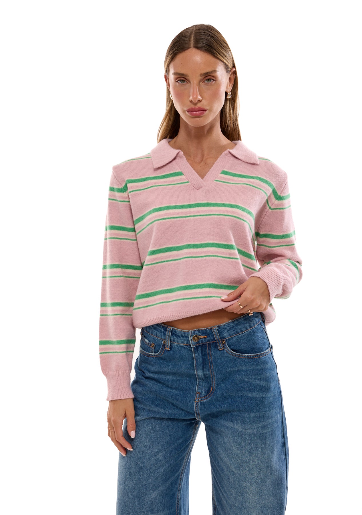 סריג מייגן | ורוד