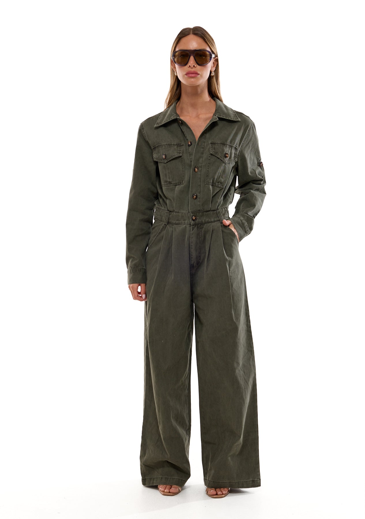 אוברול סבין | ירוק