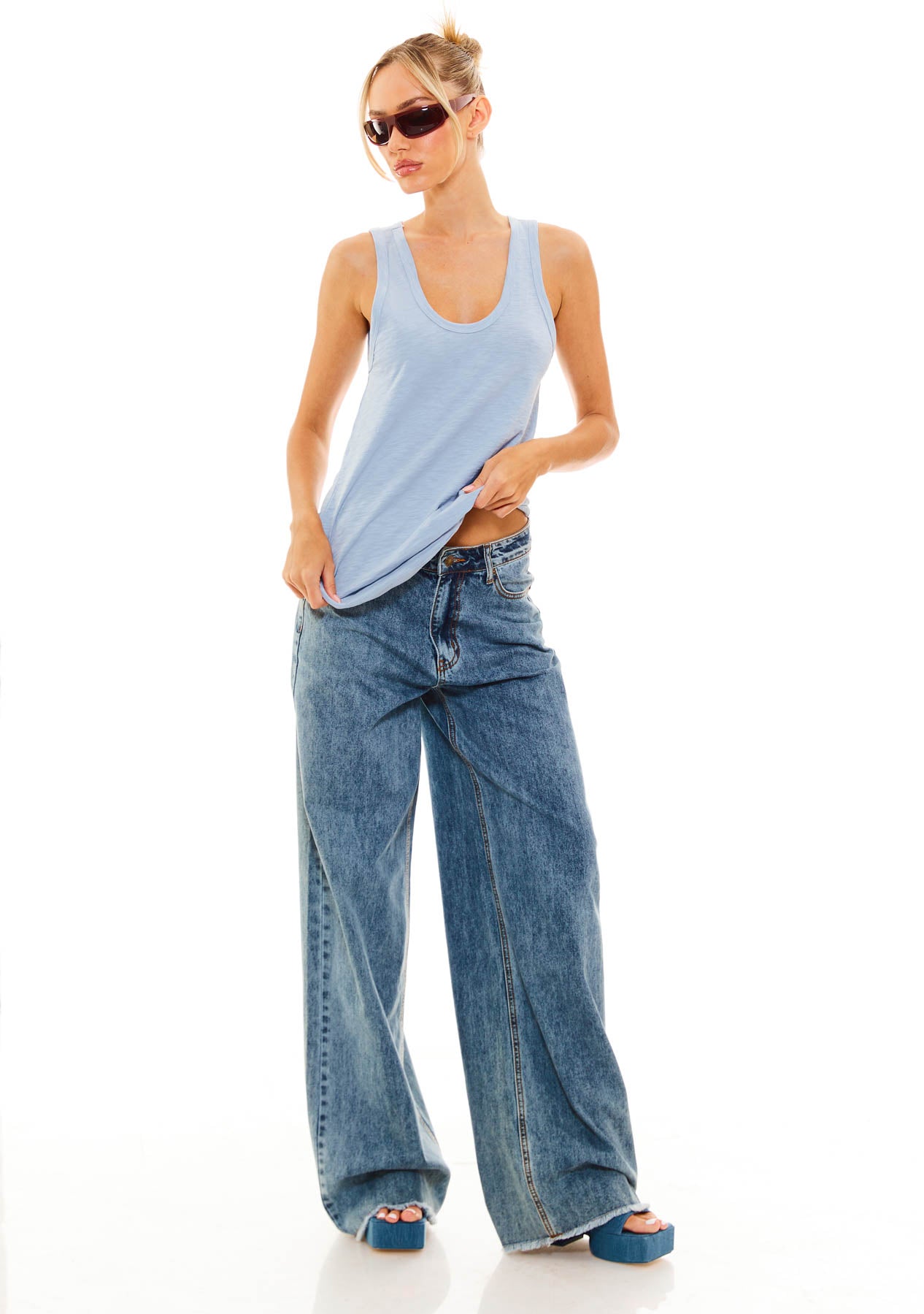 גופיית ברי | תכלת -