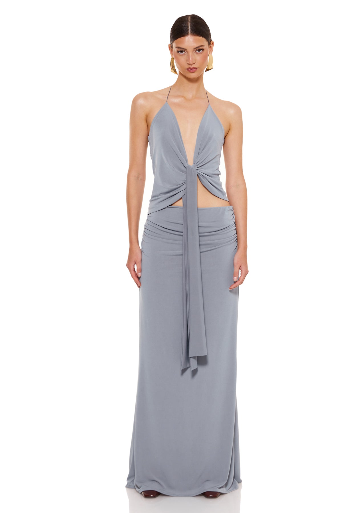 חצאית טרז | אפור -