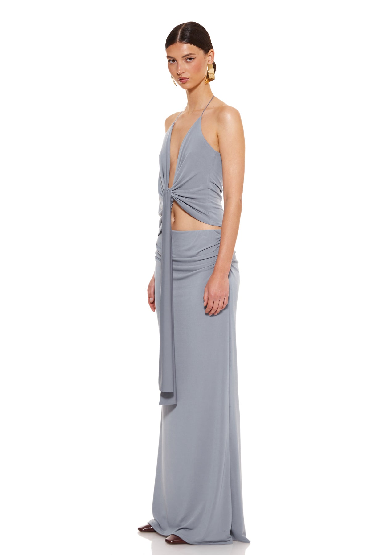 חצאית טרז | אפור -