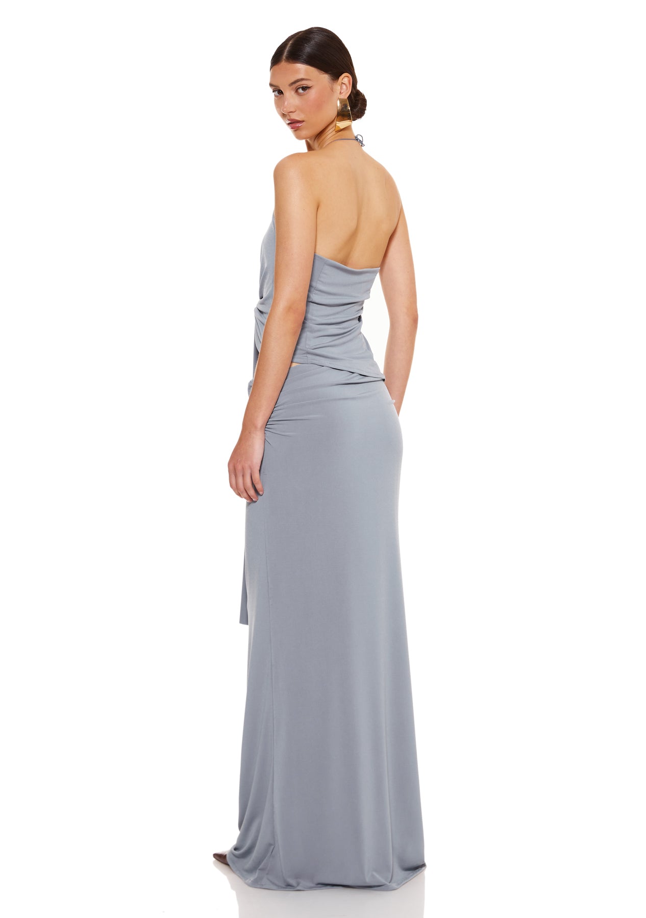 חצאית טרז | אפור -