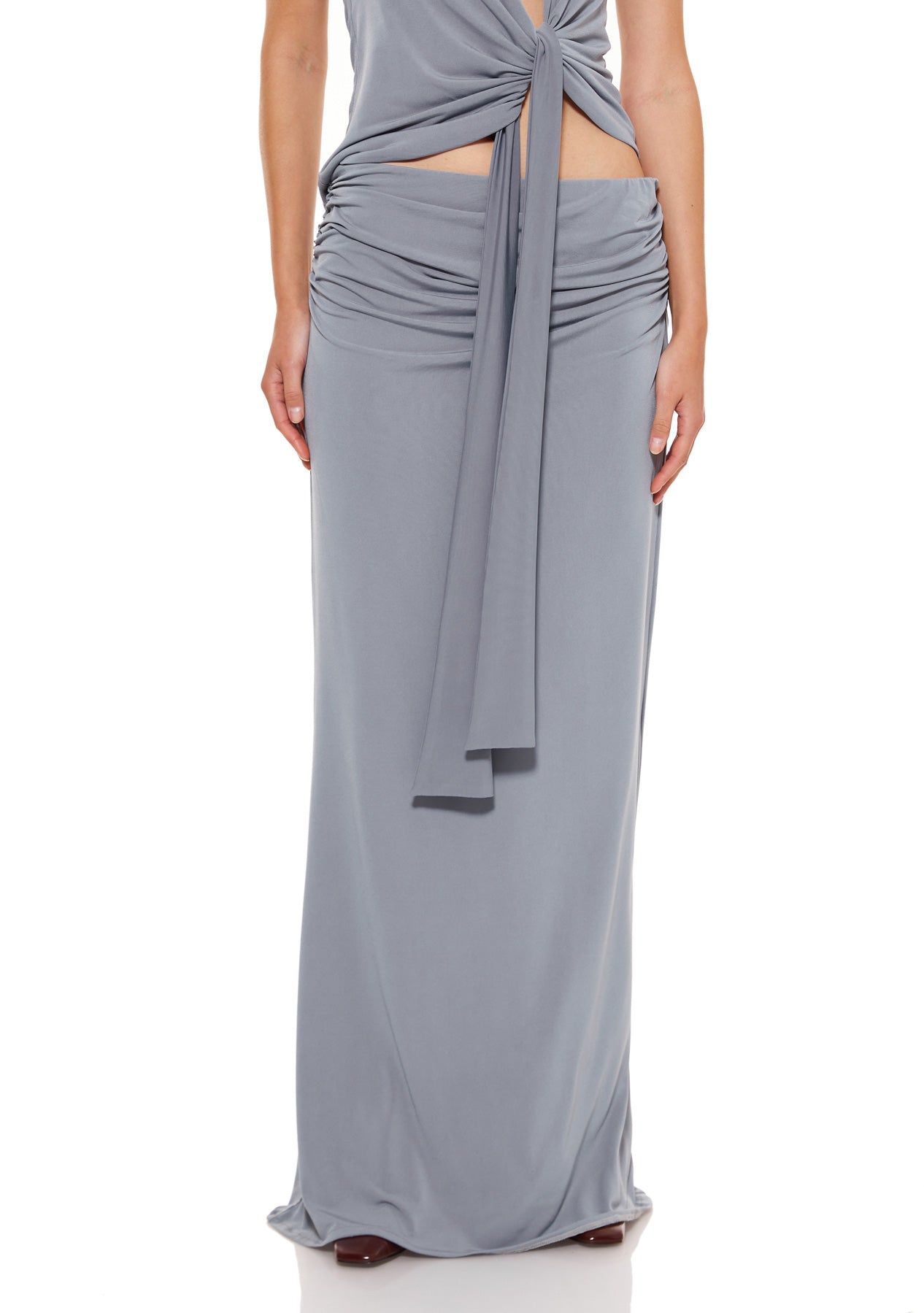 חצאית טרז | אפור -