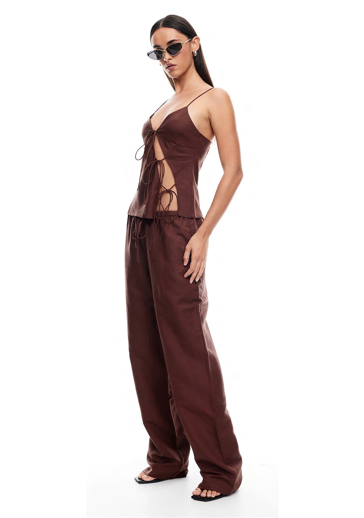 מכנסי אוליבר | שוקולד -