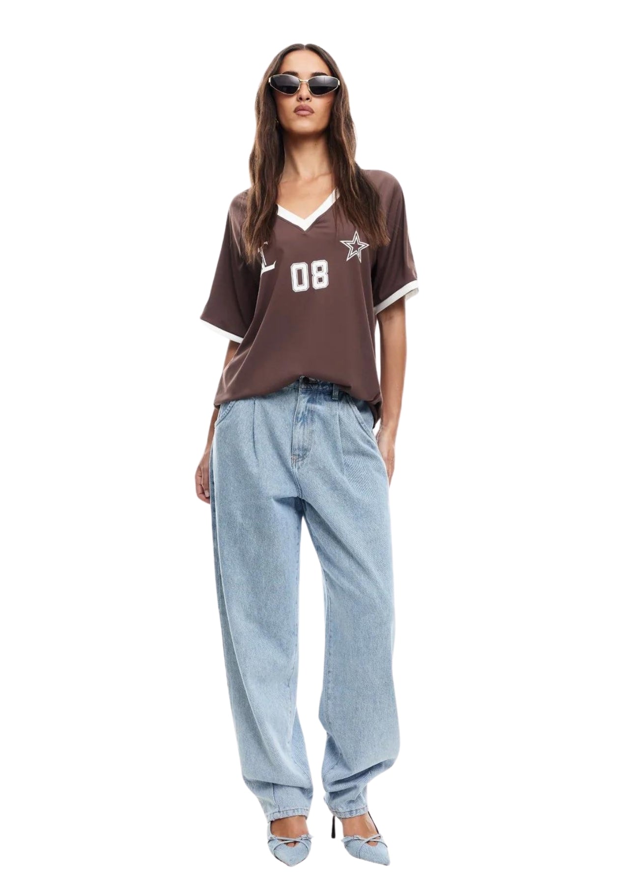 חולצת ספייס | חום