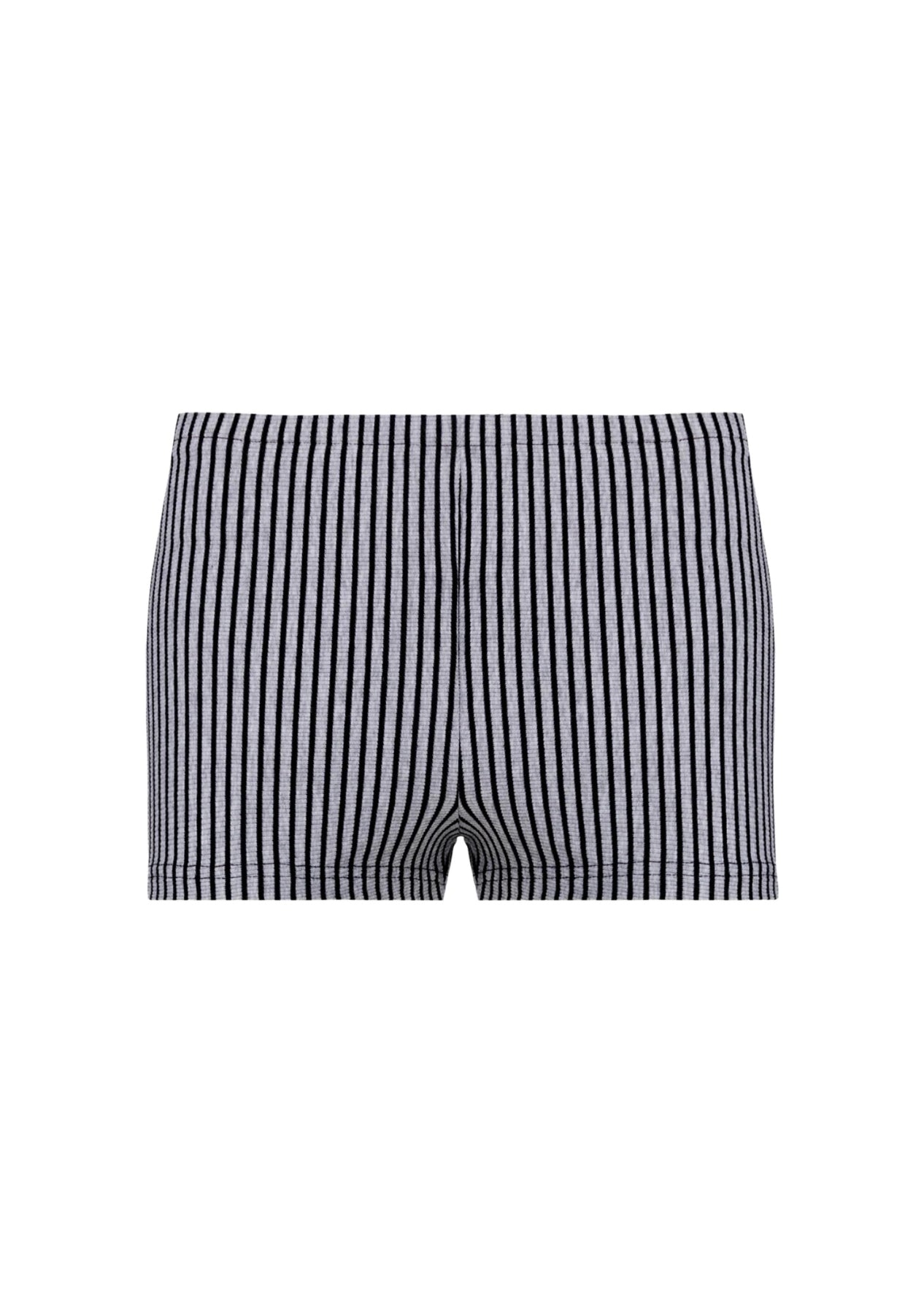 שורט דיאנה | פסים אפור