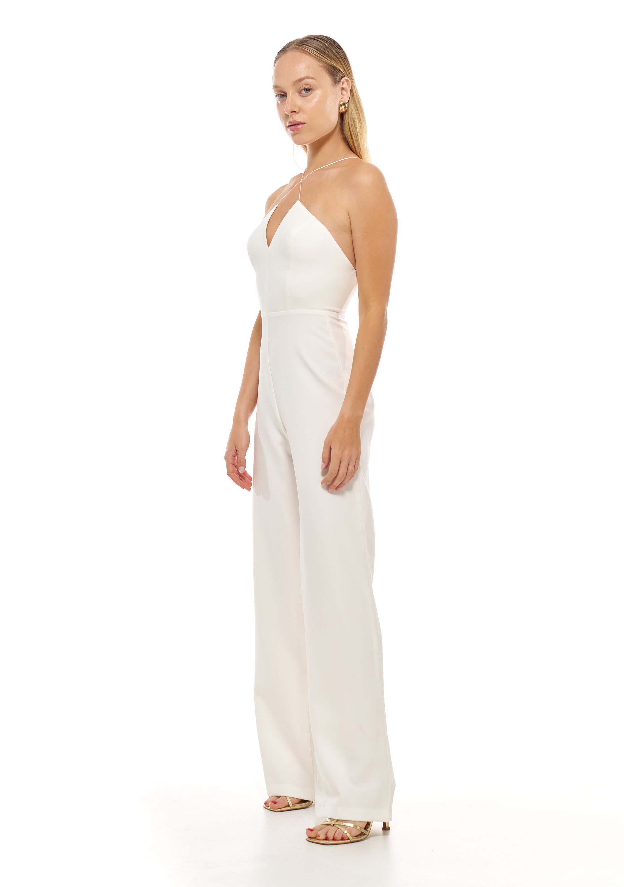 אוברול מארי | לבן -