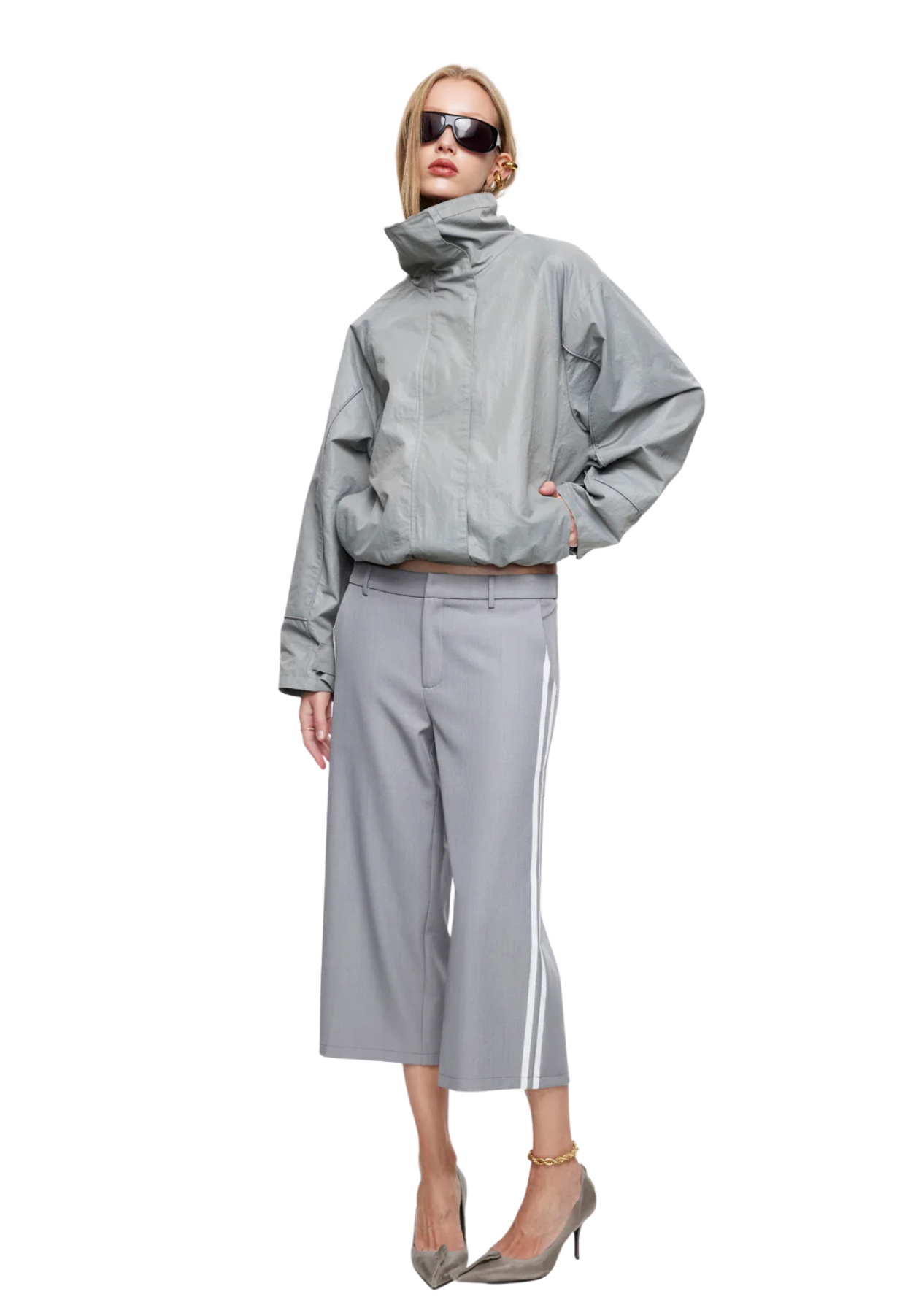 מכנסי ויקטור | אפור