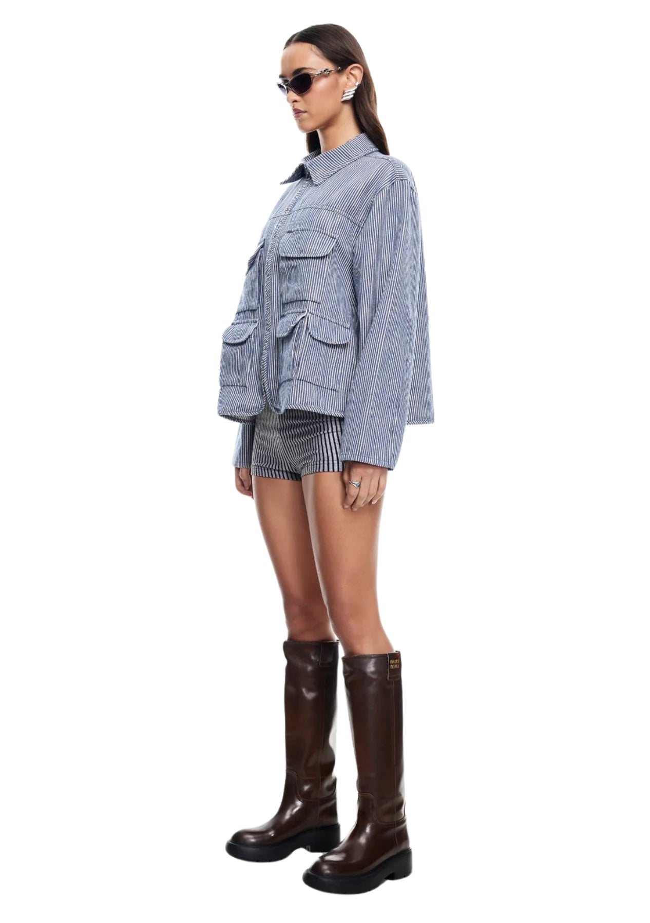 ג'קט ג'ייסון | פסים כחול