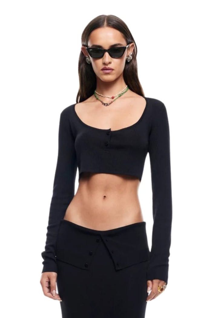 טופ לנון | שחור