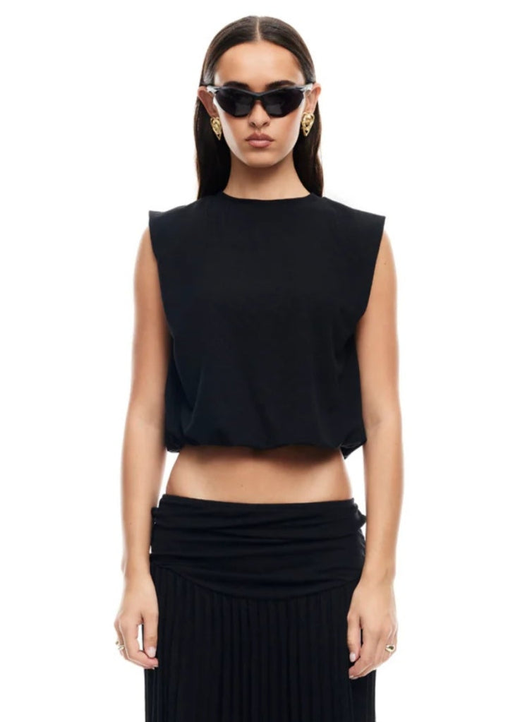 טופ אוליביה | שחור -