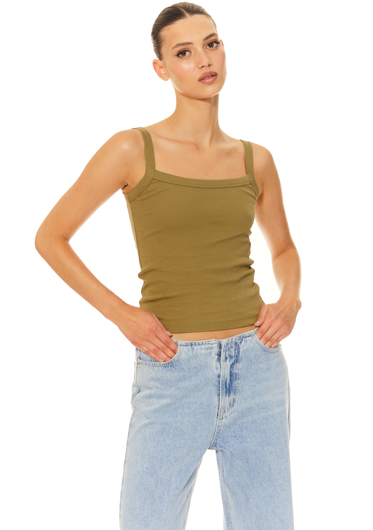 גופיית סידני | זית -