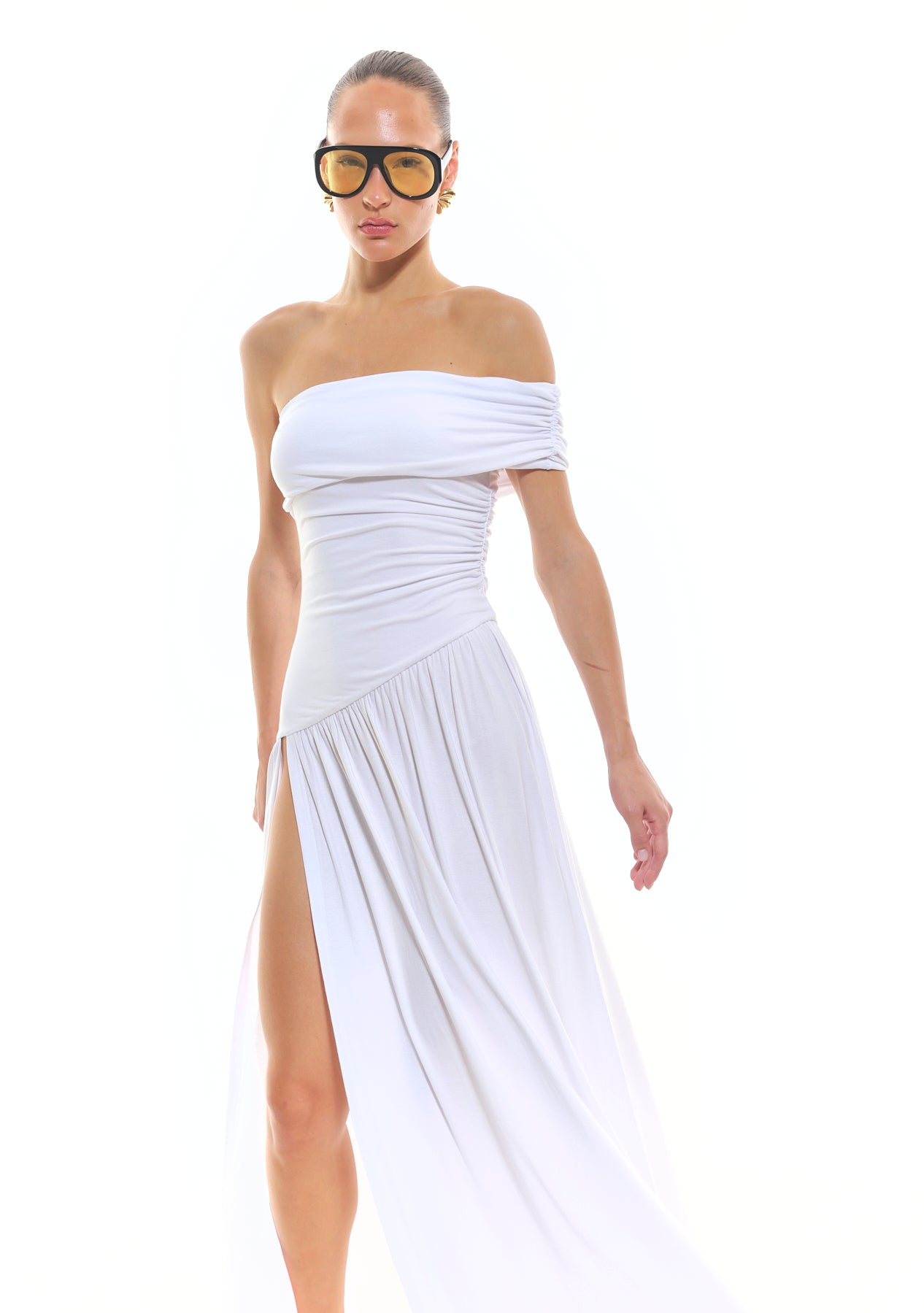 שמלת דייגו | לבן