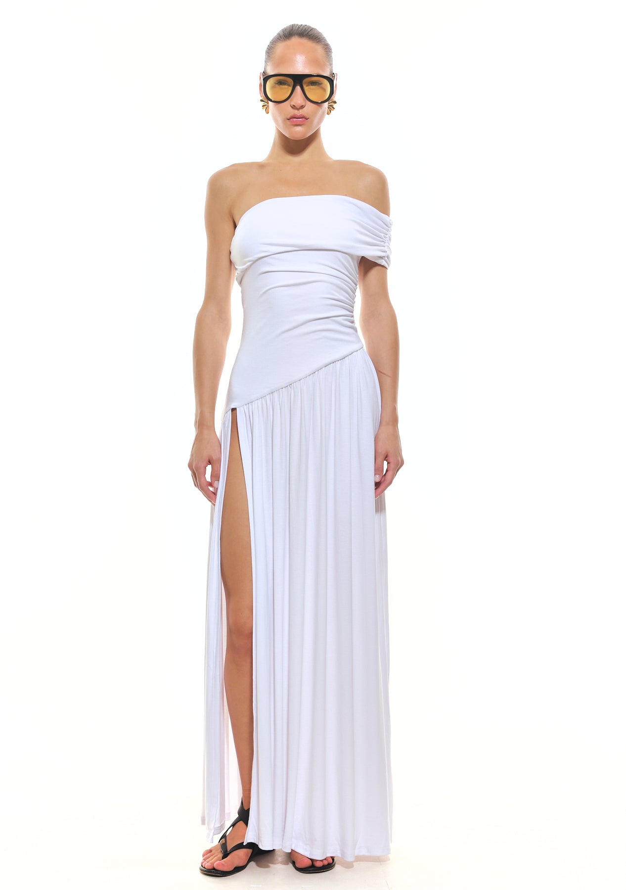 שמלת דייגו | לבן