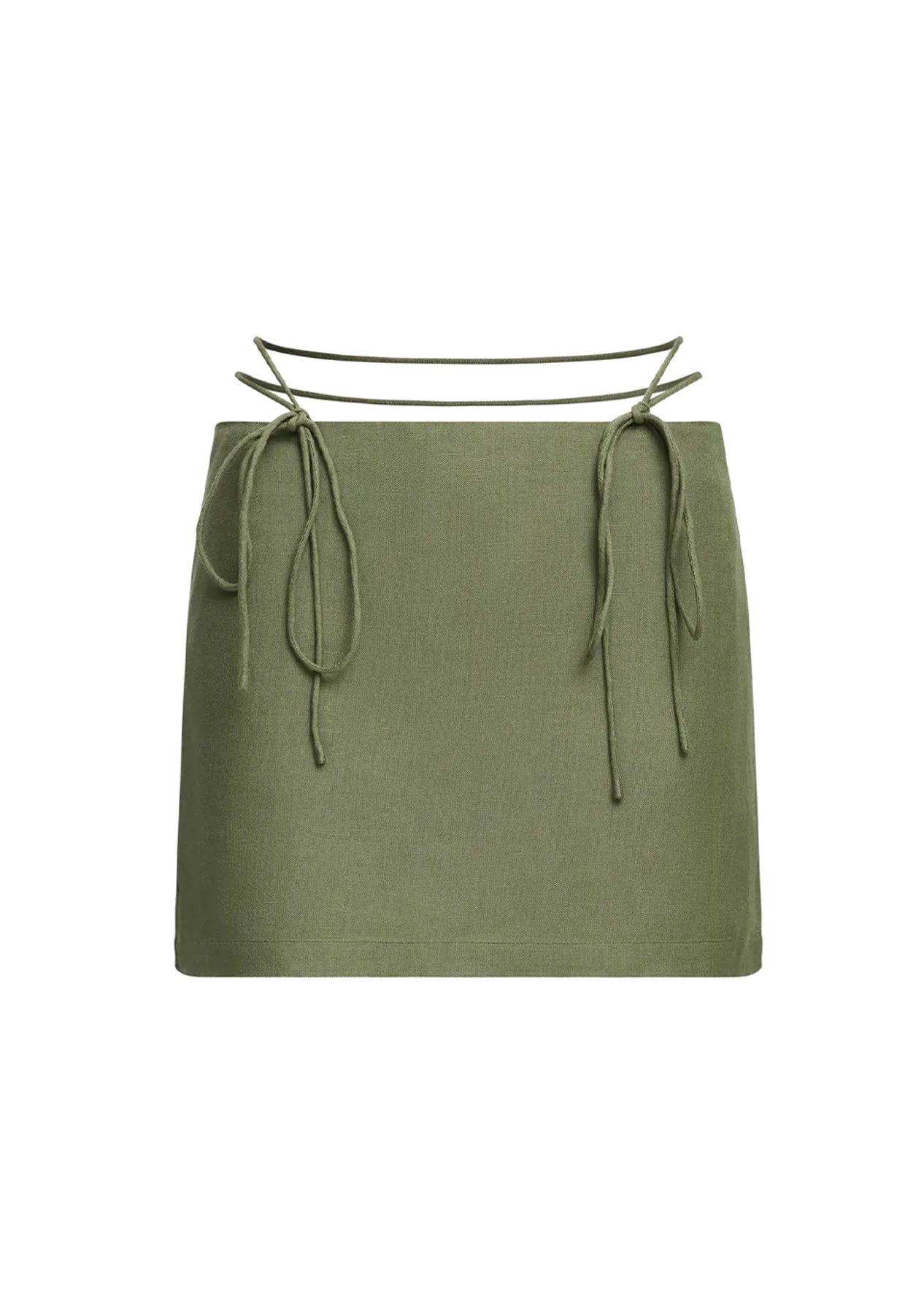 חצאית רנה | ירוק זית -
