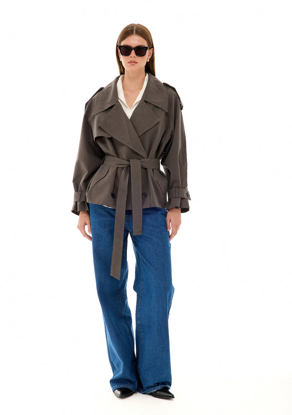 טרנץ' קליאו | אפור