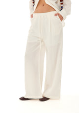 מכנסי מיי | לבן