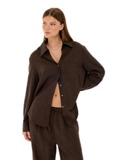 חולצת מיי | חום