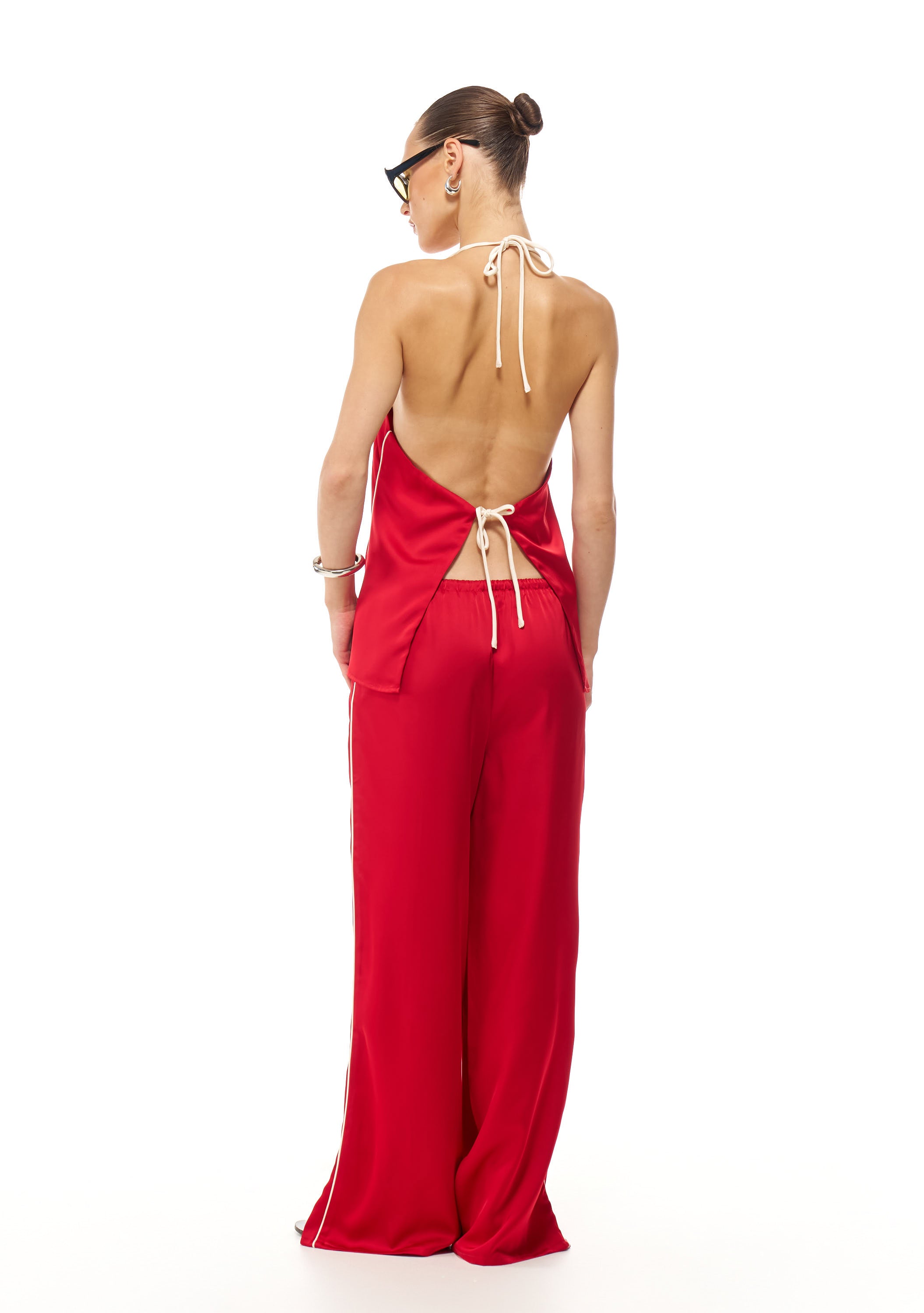 מכנסי רומי | אדום