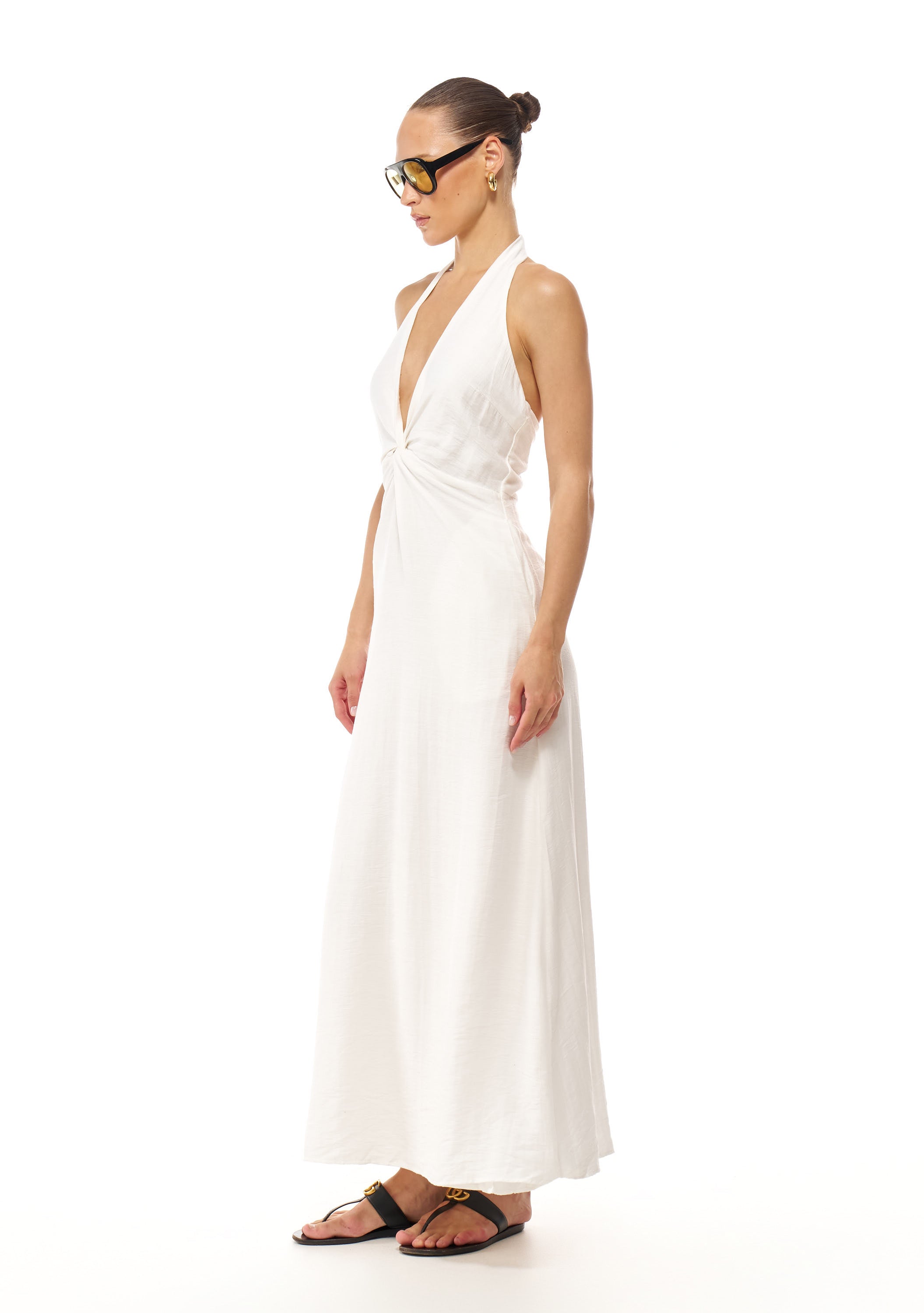 שמלת ג'ובאני | לבן