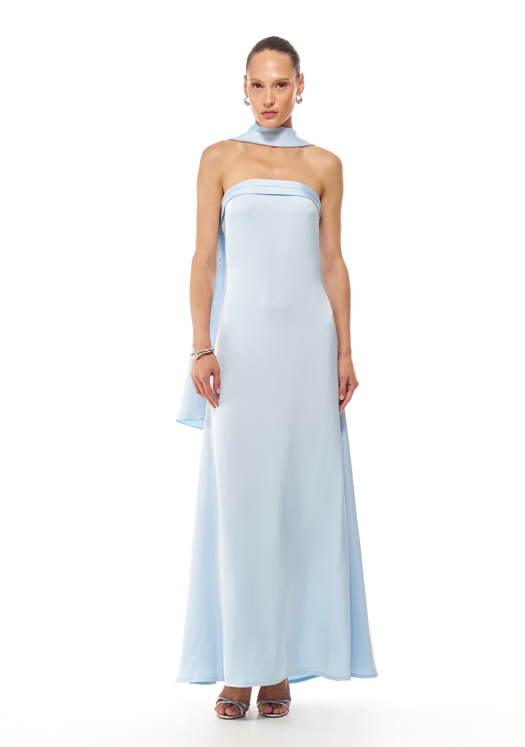 שמלת קלריס | תכלת