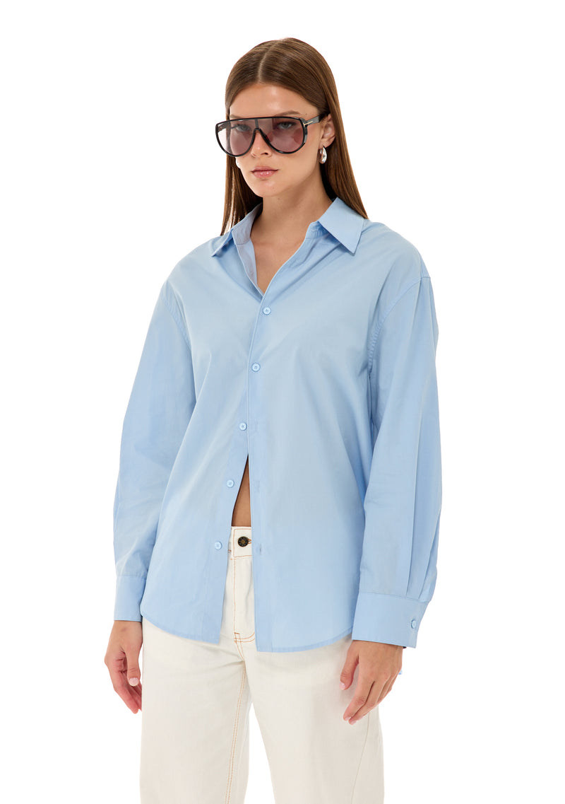 חולצת פלורן | תכלת