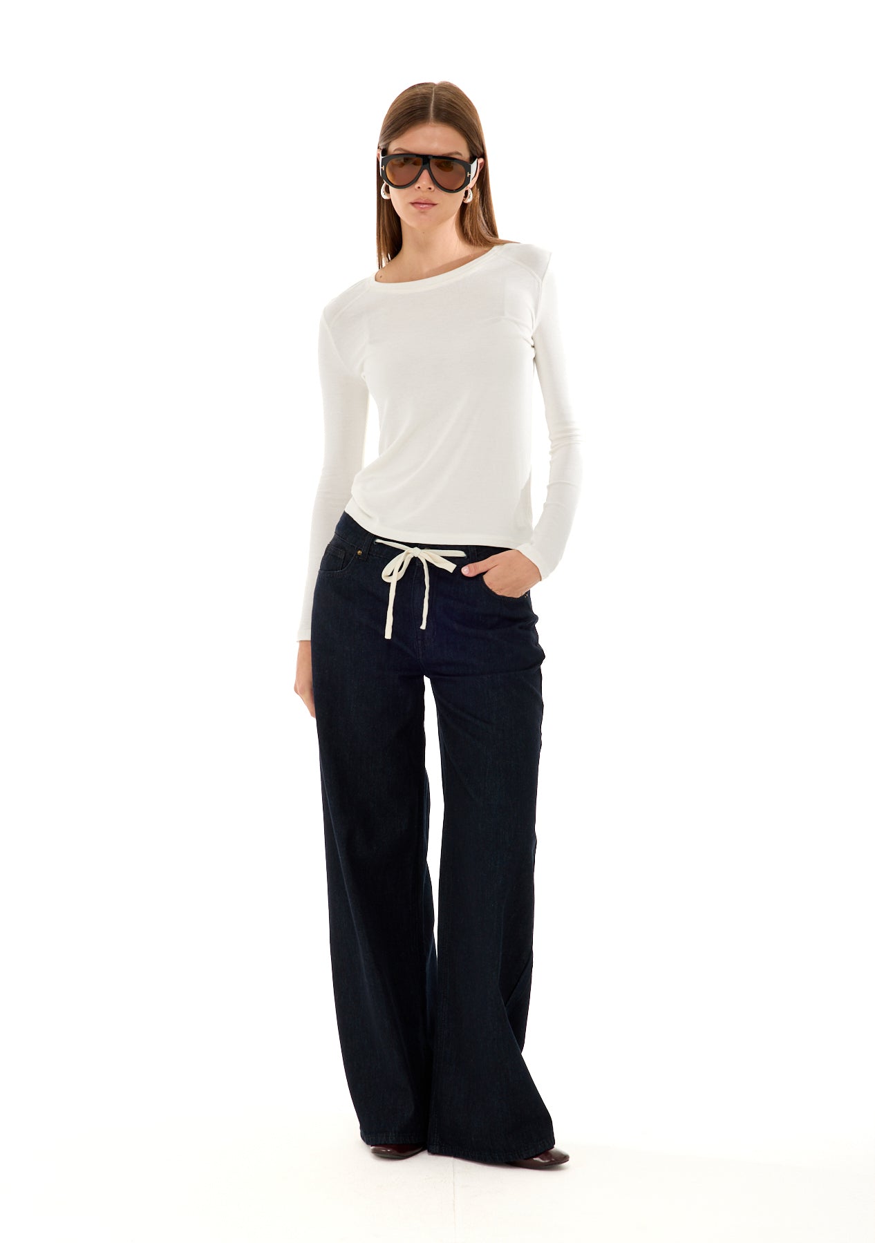 חולצת לאון | לבן