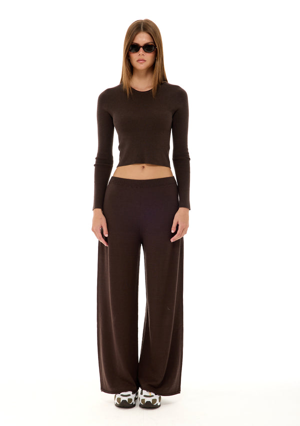 מכנסי נואל | חום