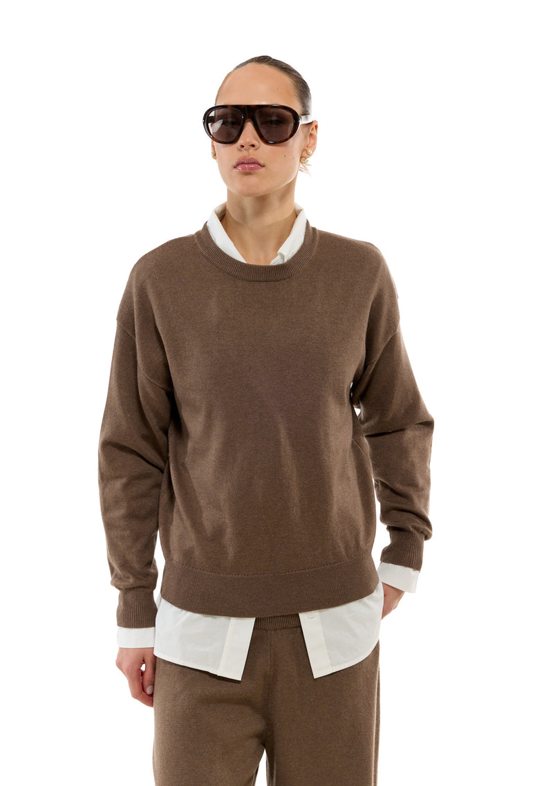 חולצת הלנה | חום