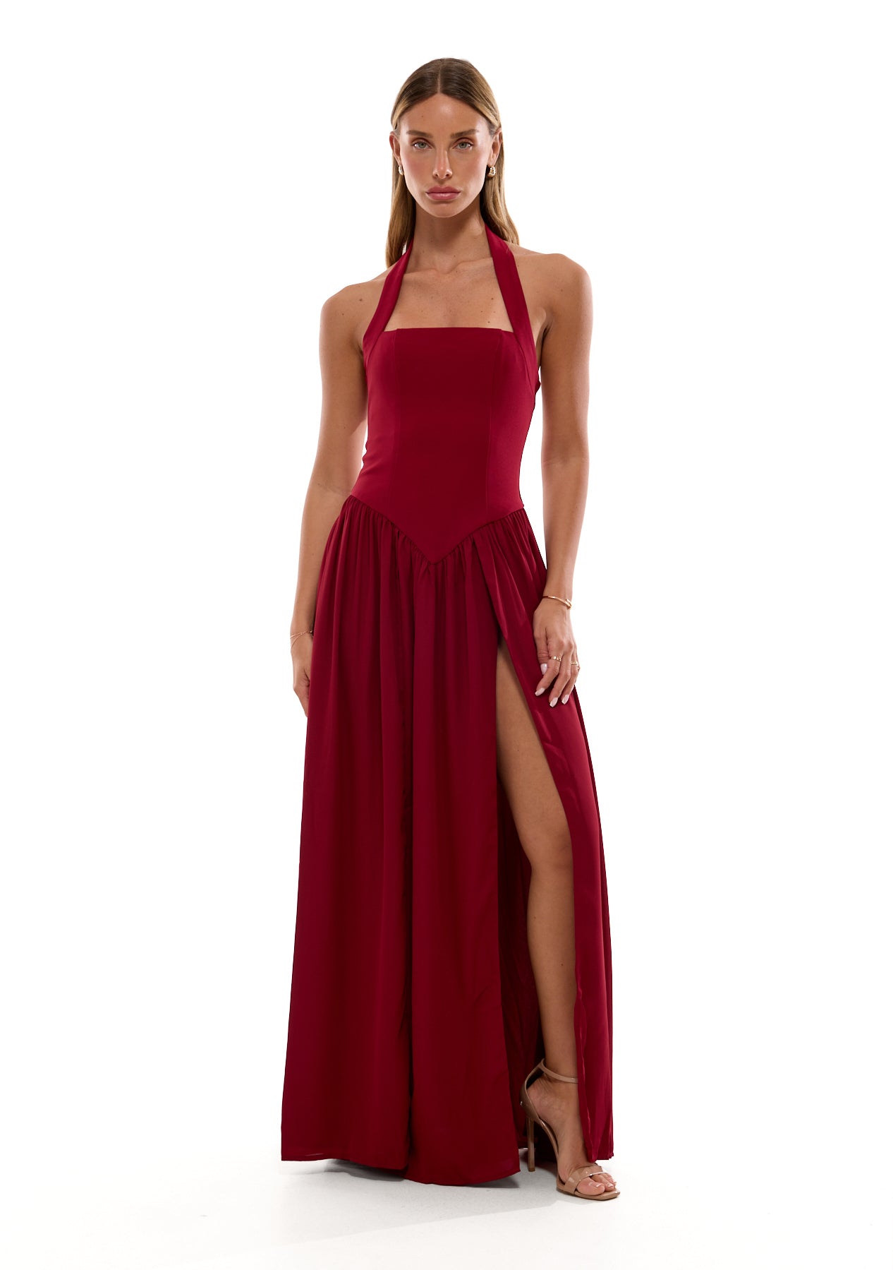 שמלת אסטל | בורדו