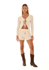 חולצת ג'ו | שמנת