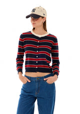 סריג בל | נייבי פסים