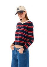 סריג בל | נייבי פסים