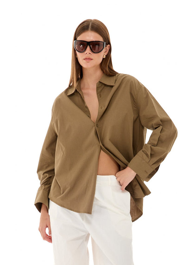 חולצת פלורן | חאקי