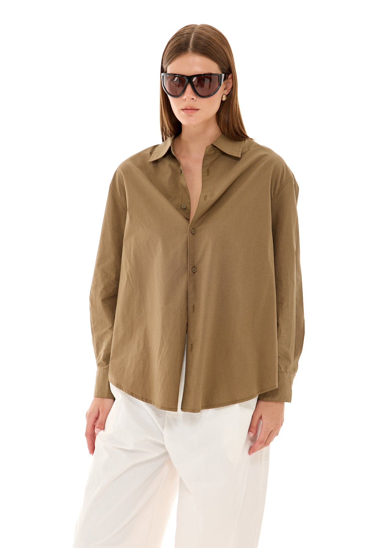 חולצת פלורן | חאקי