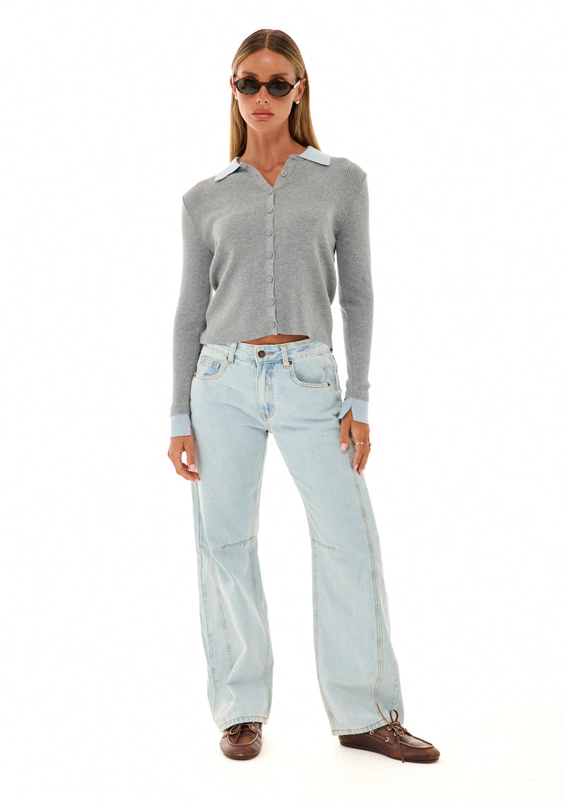 סריג מיילס | אפור