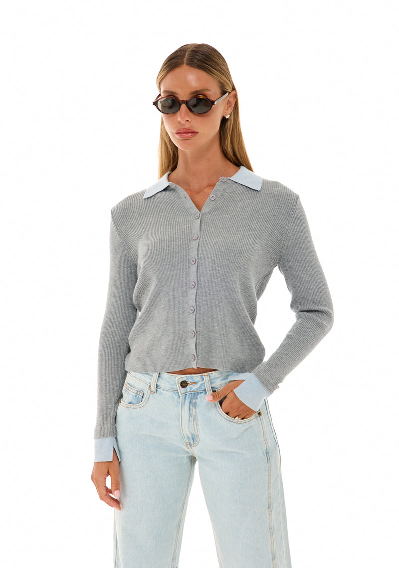 סריג מיילס | אפור