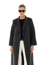 מעיל אלסה | אפור