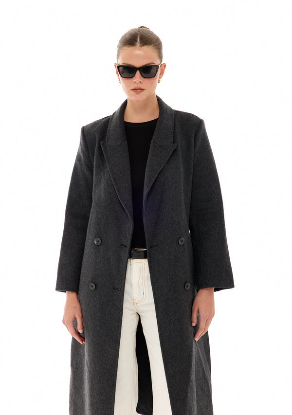 מעיל אלסה | אפור