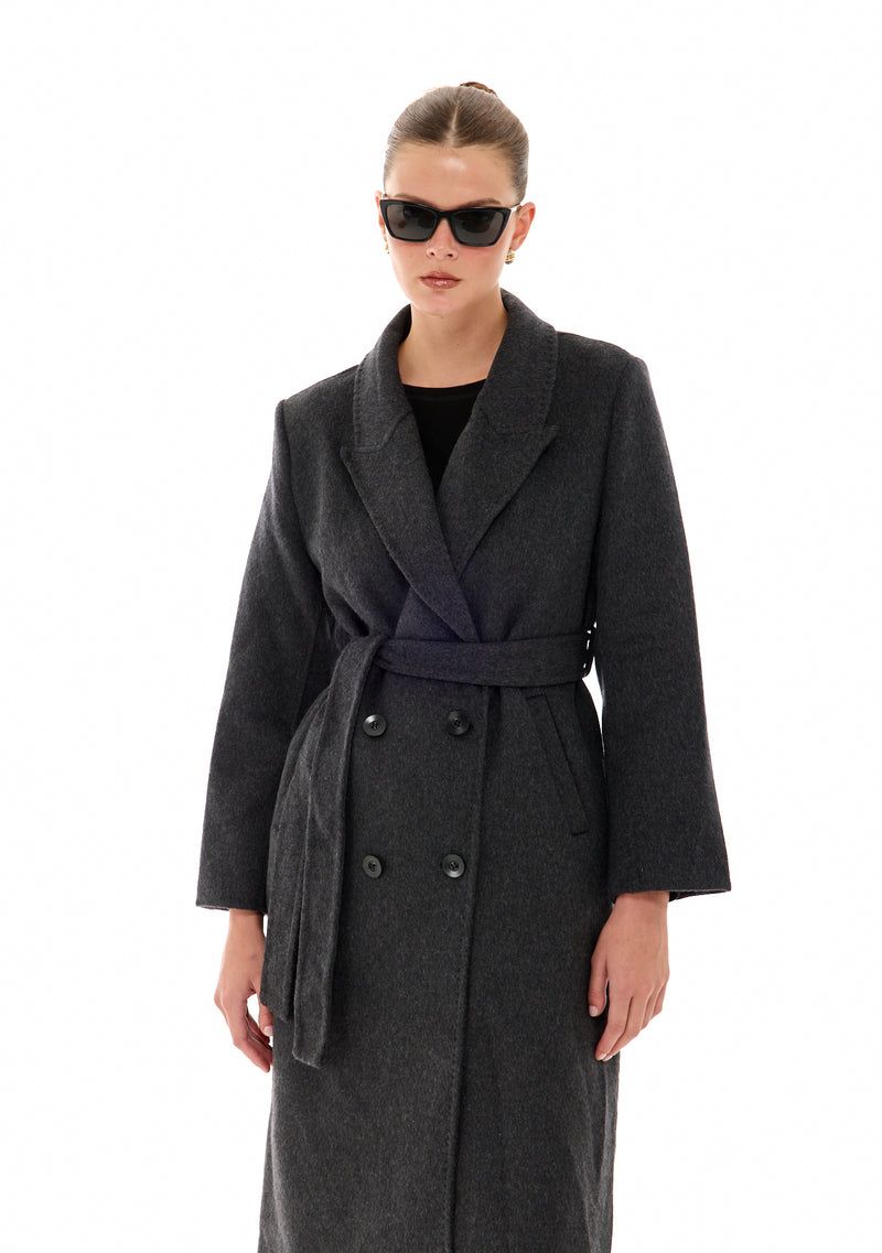 מעיל אלסה | אפור